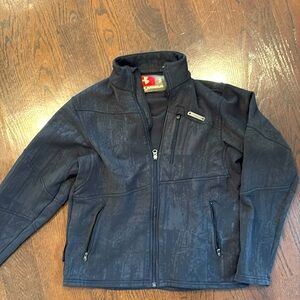 Under Armour Black Performance Jacket with High Collar